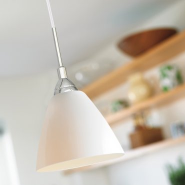 Nordlux Read 20 - lampe suspendue - Ø 20 x 202 cm - blanc