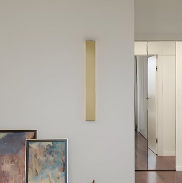 Nova Luce Seline - applique murale - 7,5 x 2,7 x 60 cm - LED 20W inclus - IP44 - or