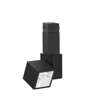 Nova Luce Buxton L - luminaire sur rail magnétique - 3,6 x 5,7 x 10,5 - 2,5W LED inclus - noir