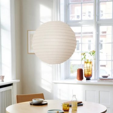Nordlux Riso - abat-jour en papier sans suspension - Ø 35 cm - blanc