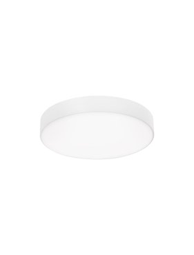 Nova Luce Sotto - plafonnier avec télécommande - Ø 46 x 11,5 cm - 40W LED inclus - blanc mat
