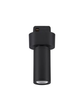 Nova Luce Buxton L - luminaire sur rail magnétique - Ø 3 x 10,6 - 5W LED inclus - noir