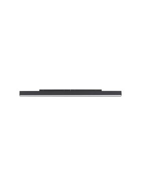Nova Luce Buxton L - luminaire sur rail magnétique - 80,4 x 3,5 x 5,2 - 42W LED inclus - blanc couleur de lumière - noir