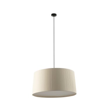 Faro Samba S 700 - lampe suspendue - Ø 70 x 35 cm - noir mat et beige