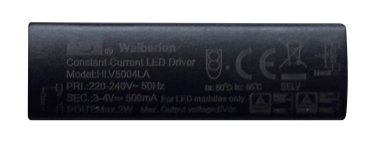 Nova Luce Driver - 500mA - 3-4Vdc / 230Vac - 2W