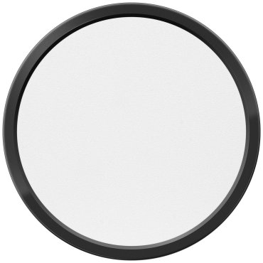 ETH Ruby - plafonnier - Ø 30 x 2,4 cm - 3 niveaux dimmables - LED 30W inclus - IP44 - noir