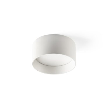 Faro Mizu - plafonnier - Ø 14 x 7 cm - 15W LED inclus - blanc mat