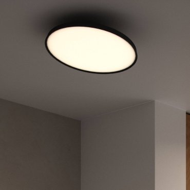 Design for the People Kaito Pro 40 - plafonnier - Ø 40 x 11,7 cm - 24W LED dimmable inclus - noir