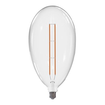 Daylight Italia Mammamia Drop Lampe LED - Ø 18 x 35,5 cm - E27 - 13W dimmable - 2700K - transparent