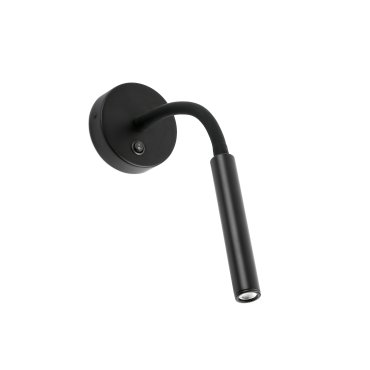Faro Kale - applique murale avec interrupteur - 38 x 10 cm - 3W LED inclus - noir mat