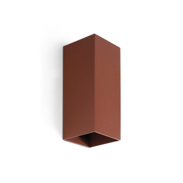 Faro Lune 2L - applique murale - 8 x 15,5 x 6,5 cm - terracotta