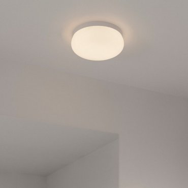 Nordlux Foam - lampe de plafond - Ø 34 x 12 cm - IP44 - blanc