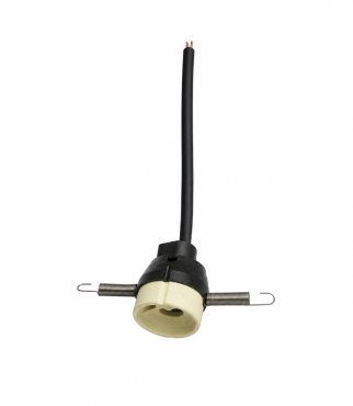 Nova Luce Fitting GU10 - support de lampe GU10 avec ressorts - céramique