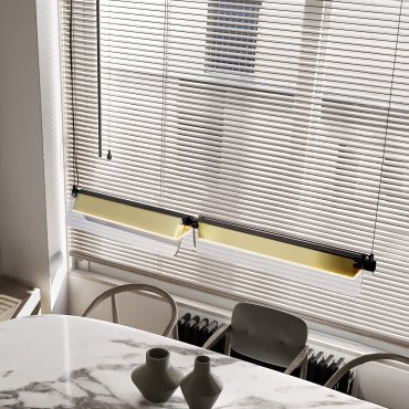 Nova Luce Apnea - lampe suspendue - 93 x 160 x 7 cm - 20W dimmable LED inclus - noir sablé, or et gris