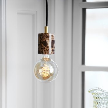 Nordlux Siv - lampe suspendue - Ø 6 x 280 cm - brun