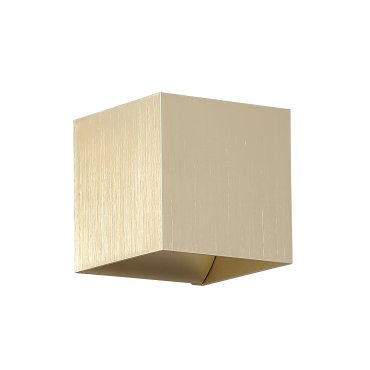 Searchlight Cube - applique murale - 9,7 x 9,7 x 9,7 cm - or