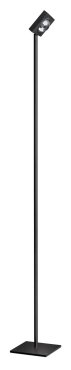 ETH Jake – lampadaire – 18 x 18 x 140 cm – 3 niveaux de gradation – LED 10W inclus – noir