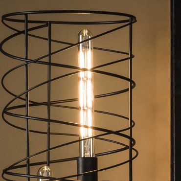 Vico tube filament Ampoule LED dimmable - E27 - 4W - 2100K - ambre