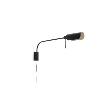 Faro Martinica XL - applique murale avec interrupteur - 85.4 x 8 cm - noire