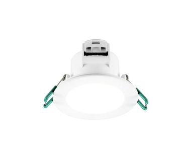 Sylvania Start Eco Spot - spot à encastrer - Ø 87 mm, 7 mm encastré - 5W LED inclus - IP44 - 4000K - blanc