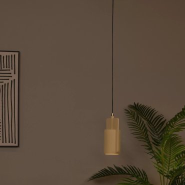 Lucide Ninja - lampe suspendue - 15,5 x 11,5 x 120 cm - jaune