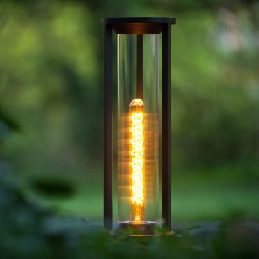Lucide Cadix - lampe sur pied - Ø 16 x 50 cm - IP65 - noir