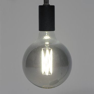 Vico bulb filament Lampe LED dimmable - 6W - 2700K - verre fumé