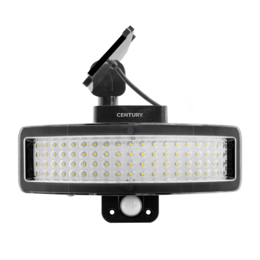 Century Italia Energy - projecteur solaire - 28,5 x 15,5 x 18,2 cm - 7W LED inclus - IP65 - noir