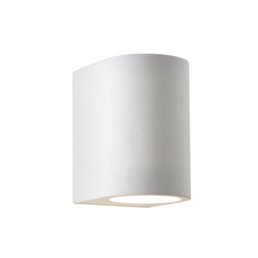 Searchlight Gypsum - applique à peindre - 10 x 15 cm - blanc