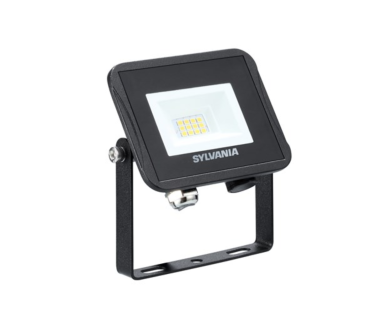 Sylvania Start Flood Flat - spot - 10,5 x 10 x 2,3 cm - 9W - IP65 - 4000K - noir