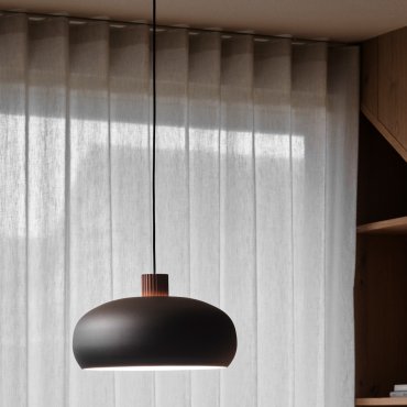 Design For The People Aurelio - lampe suspendue - Ø 42 x 328,5 cm - noir