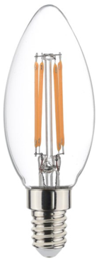 Sylvania Toledo RT Candle - E14 - Ø 3,6 x 9,9 cm - 4,5W dimmable - 2700K