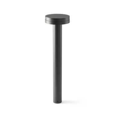 Faro Espot - lampe de jardin - Ø 16 x 60 cm - 9W LED inclus - IP65 - gris foncé
