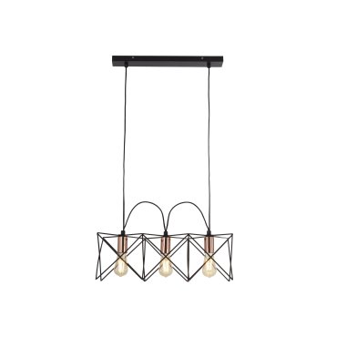 Searchlight Anthea - lampe suspendue - 55 x 19 x 146 cm - noir