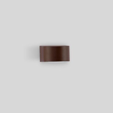 Nova Luce Opera - applique murale extérieure - 11 x 6,8 x 10 cm -  6W LED inclus - IP54 - corten