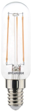 Sylvania Toledo Retro T25 - E14 - Ø 2.6 x 9.3 cm - 2.5W - 2700K