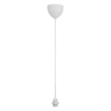 Nordlux Delux - lampe suspendue - Ø 12,4 x 200 cm - blanc