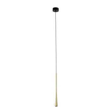 Faro Diana 400 - lampe suspendue - Ø 3,2 x 40 cm - 6W LED inclus - or satiné
