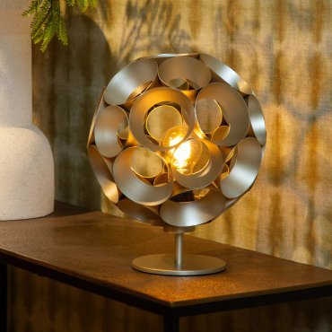 Lucide Hannelore - lampe à poser - Ø 25 x 29,2 cm - or