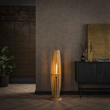 Vico Orbit - lampadaire - Ø 22 x 105 cm - brun