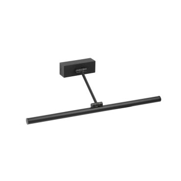 Faro Magritte - applique murale - 45 x 22,4 x 4 cm - 8W LED inclus - noir mat