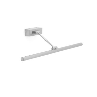 Faro Magritte - applique murale - 60 x 22,4 x 4 cm - 12W LED inclus - nickel satiné