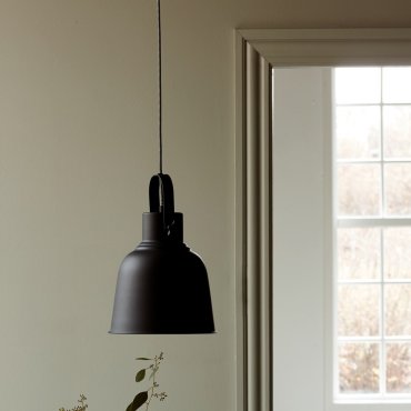 Nordlux Adrian 25 - lampe suspendue - Ø 25 x 228 cm - noir