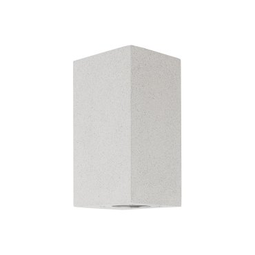 Nova Luce Fuento - applique d'extérieur - 8,6 x 10 x 18 cm - IP65 - blanc