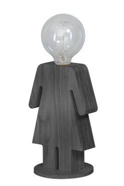 ETH Eve - lampe de table - 16 x 24 cm - gris