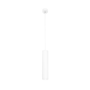 Nova Luce Gia - lampe suspendue - Ø 6 x 170 cm - blanc