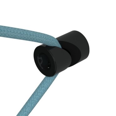 Creative Cables - pointe de décentralisation - pointe en V - Ø 2 x 3 cm - noir