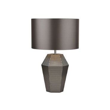 Searchlight - lampe à poser - Ø 33 x 49 cm - gris