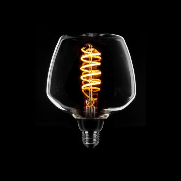 ETH LED Spiral Deco - E27 - dimtone - 8W - 2700K à 2200K - transparent
