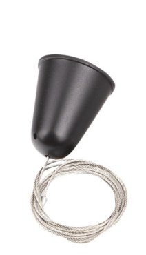 Maxlight - câble de suspension pour rails 3F - 500 cm - noir